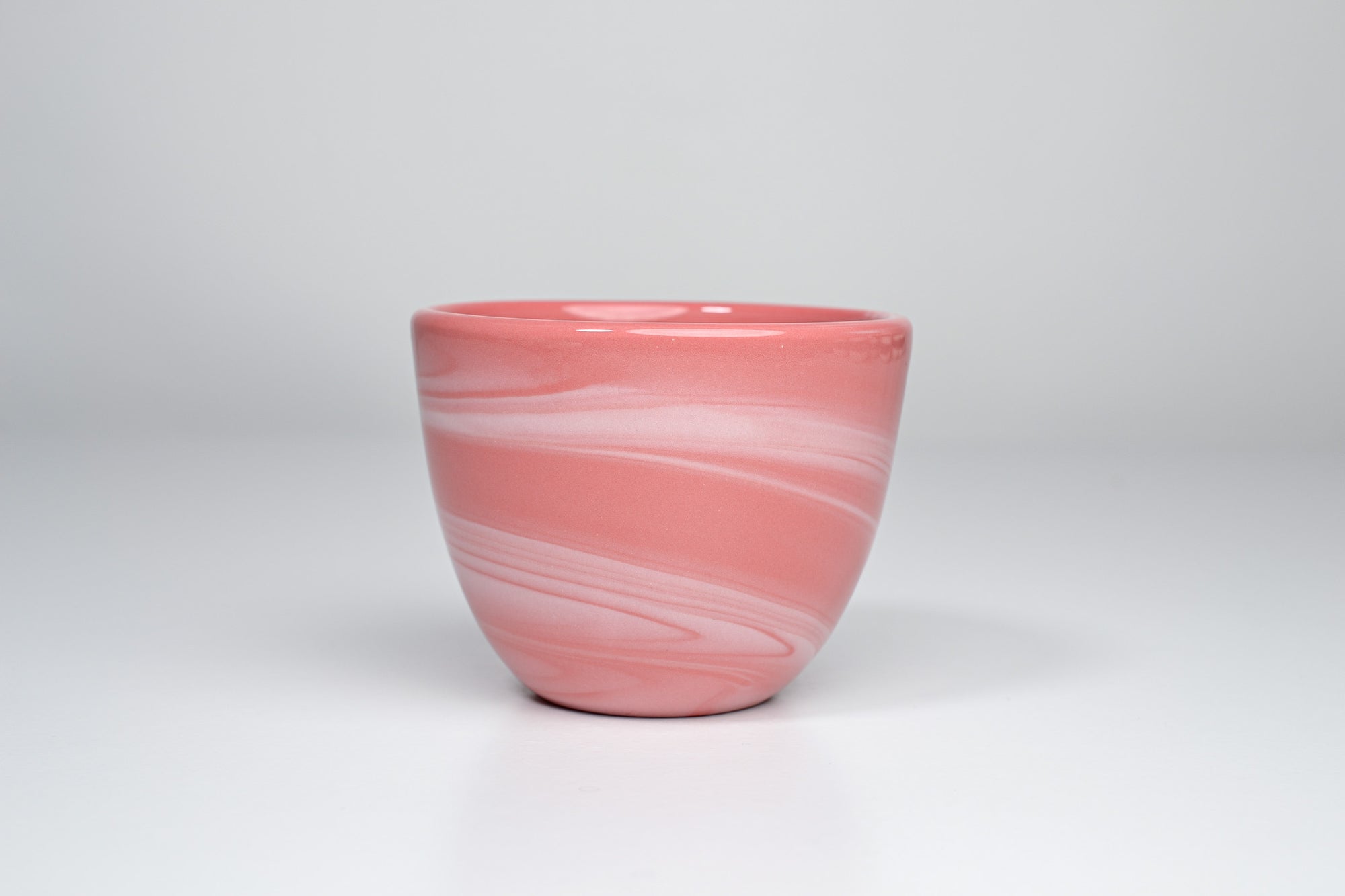 Smoke cup, tango pink&white - 200ml