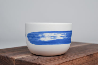 Perská modrá linka - Jednoduchý hrnek na kávu - 200 ml