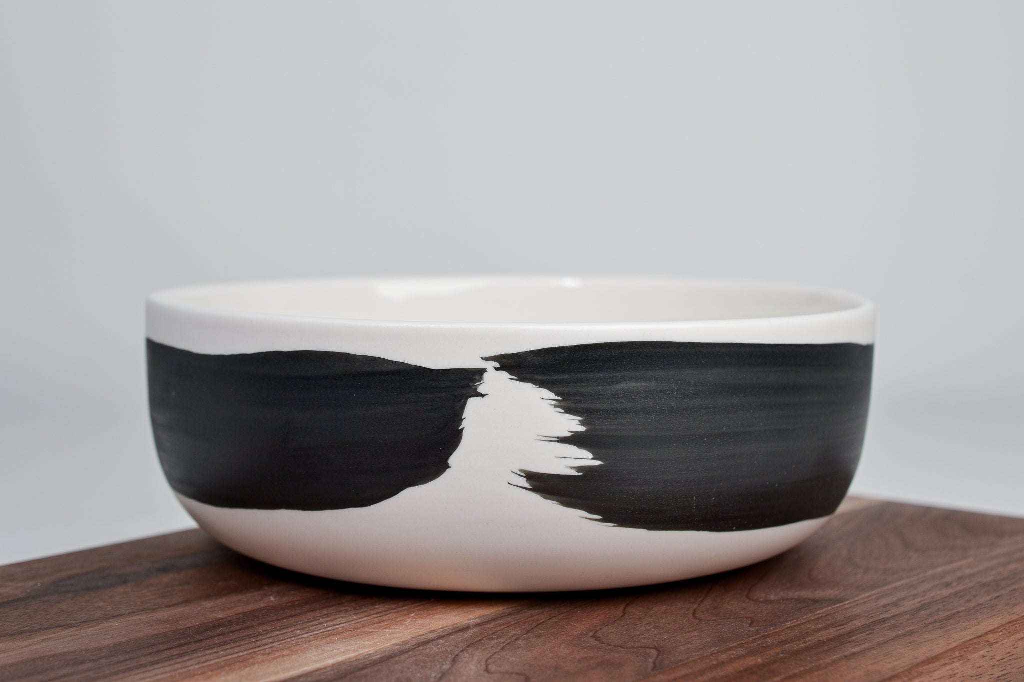 Černá linka - snídaňová miska - 850 ml