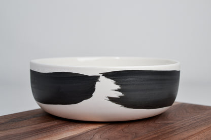 Černá linka - snídaňová miska - 850 ml