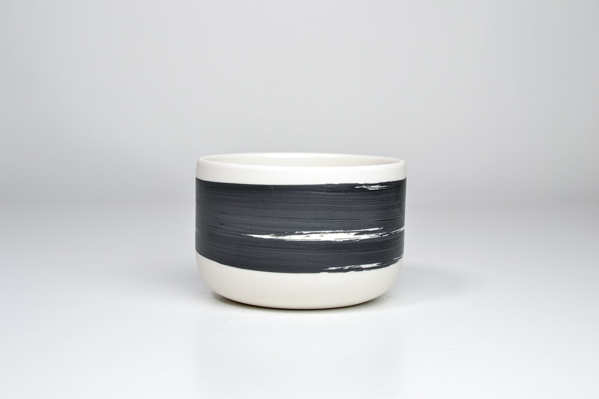 Simple cup, black line, 300ml
