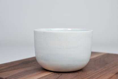 Kávový hrnek z porcelánu - Flow - 280 ml - tyrkysový porcelán
