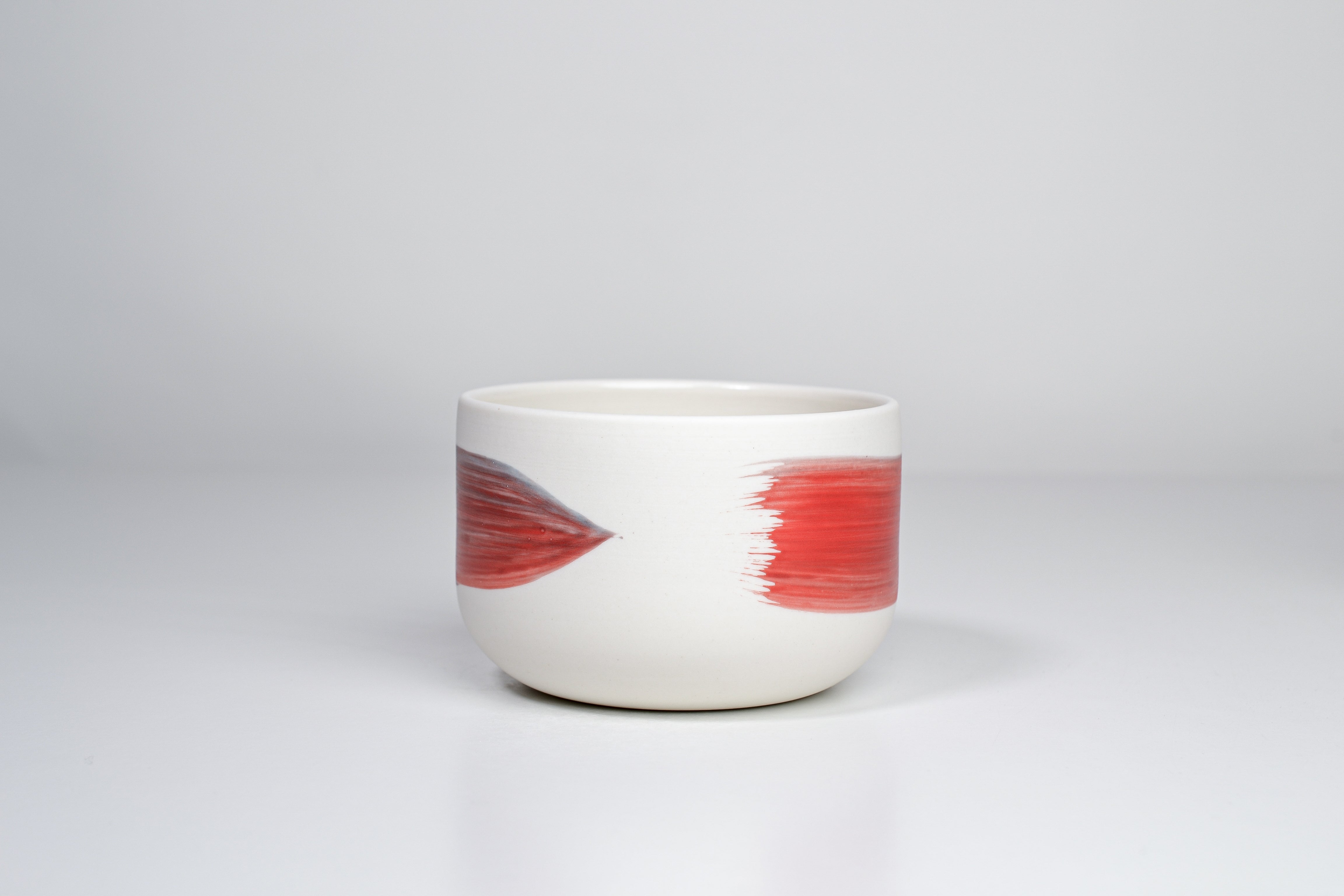 Simple cup, rainbow line, 300ml