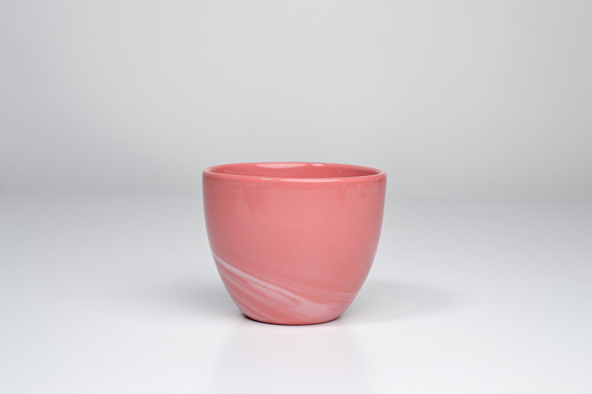 Smoke cup, tango pink&white - 125ml