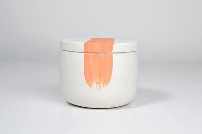 Simple sugar jar, summer line, 300ml cup with a lid 