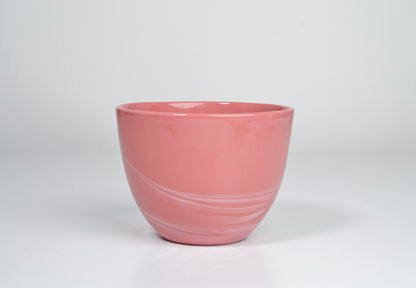 Smoke cup, tango pink&white - 300ml