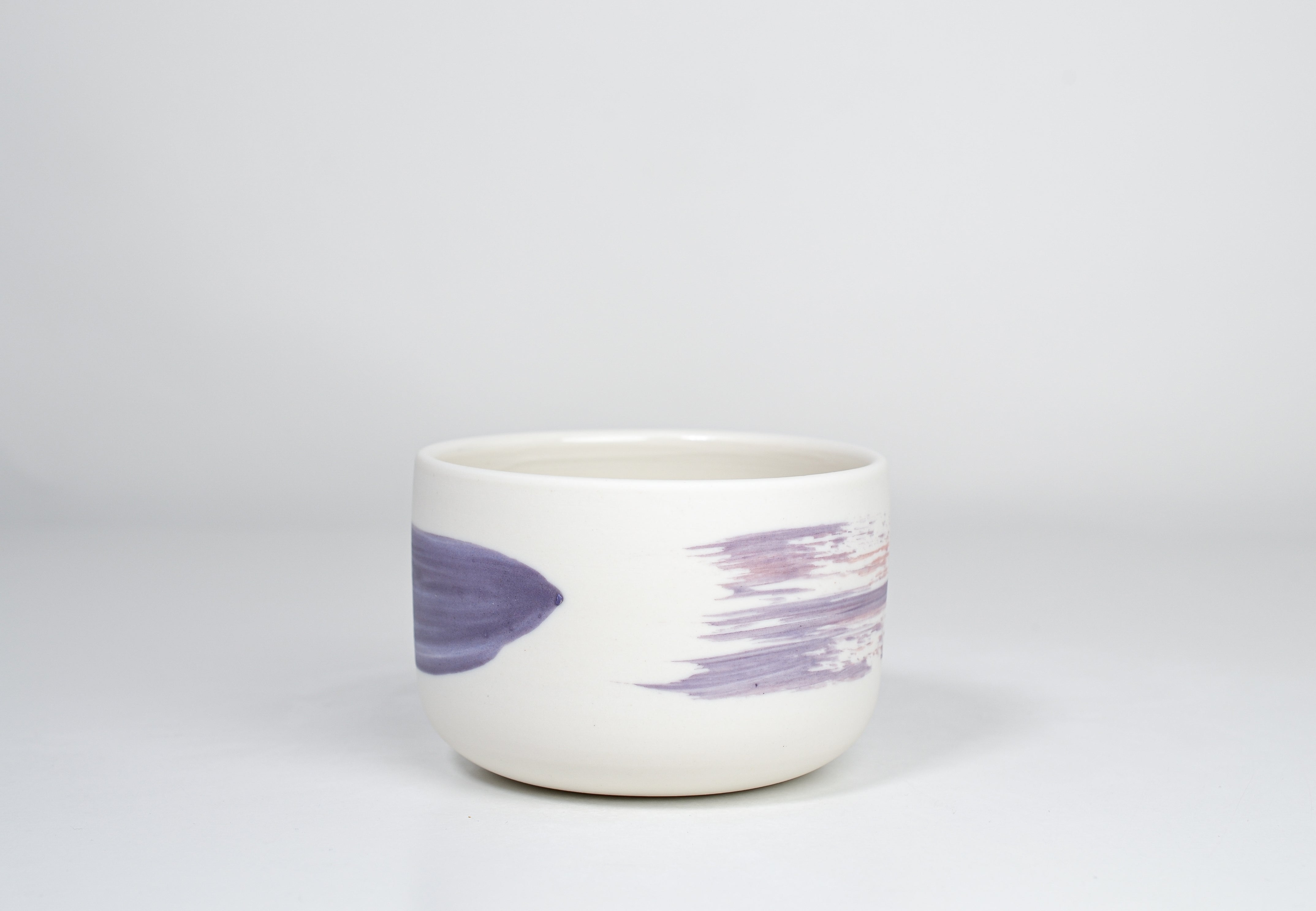 Simple cup, purple&cherry, 300ml