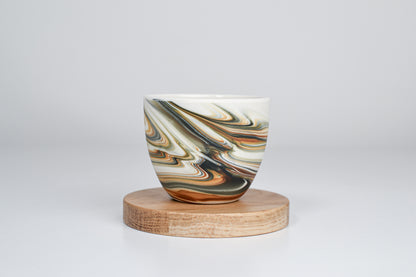 Solid oak coaster