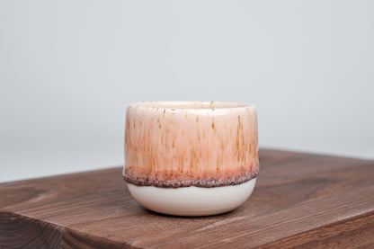 Simple cup for coffee / tea - Peach blossom - 100ml