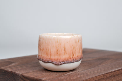 Simple cup for coffee / tea - Peach blossom - 100ml
