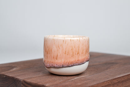 Simple cup for coffee / tea - Peach blossom - 100ml