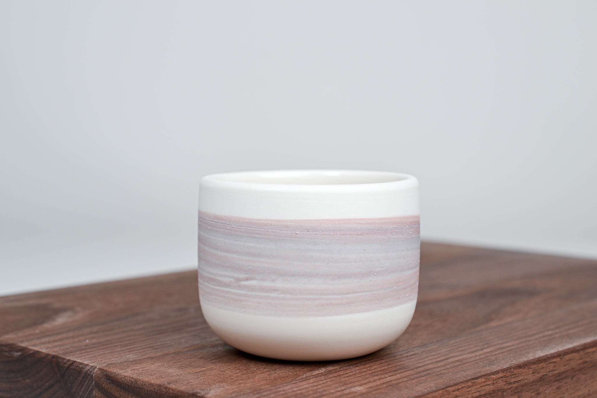 Rainbow line - Simple cup for coffee - 100ml