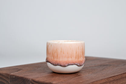 Simple cup for coffee / tea - Peach blossom - 100ml
