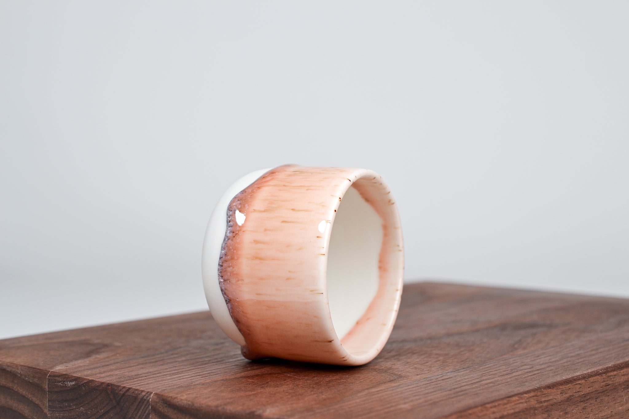 Simple cup for coffee / tea - Peach blossom - 100ml