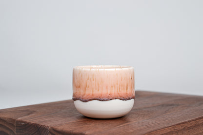 Simple cup for coffee / tea - Peach blossom - 100ml