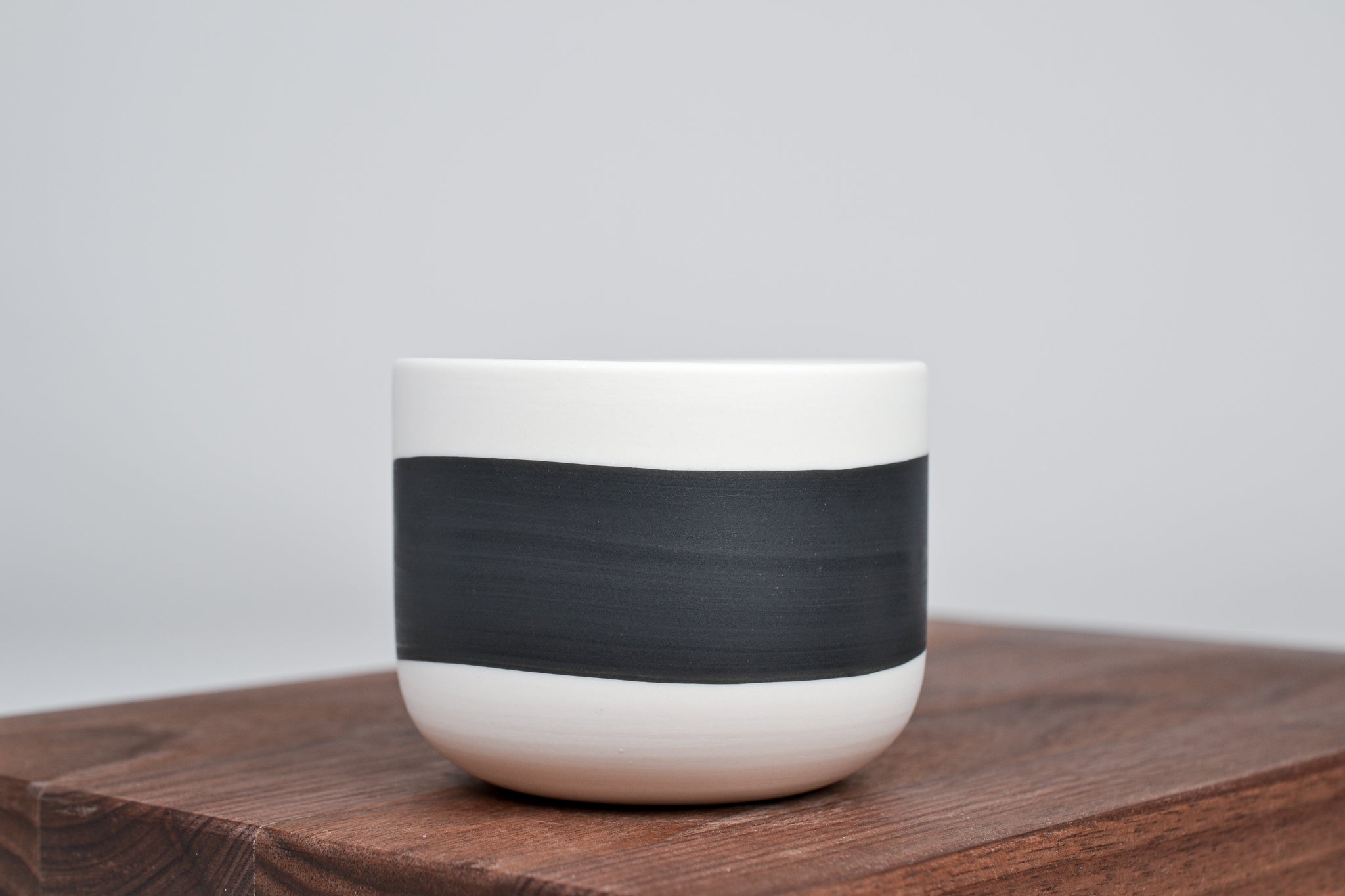 Black line - Simple cup for coffee - 200ml