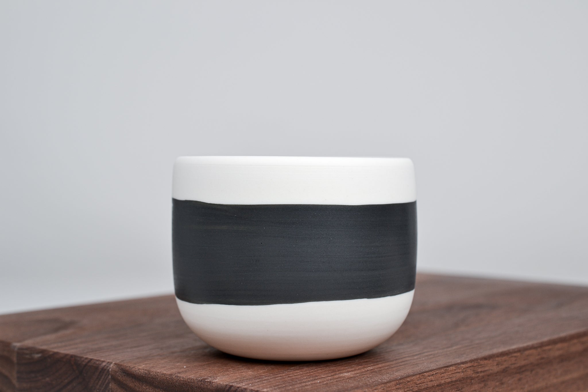 Black line - Simple cup for coffee - 200ml