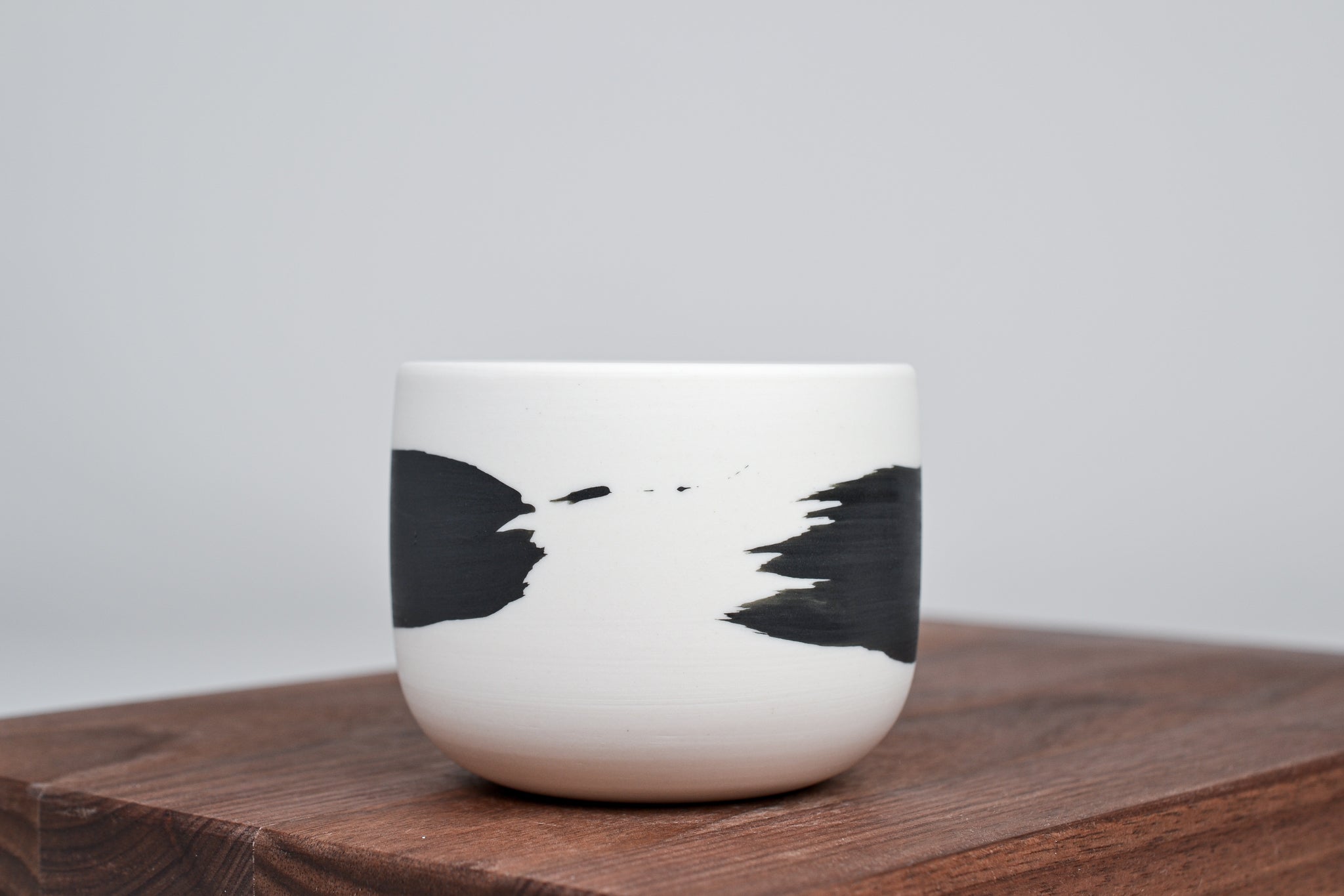 Black line - Simple cup for coffee - 200ml