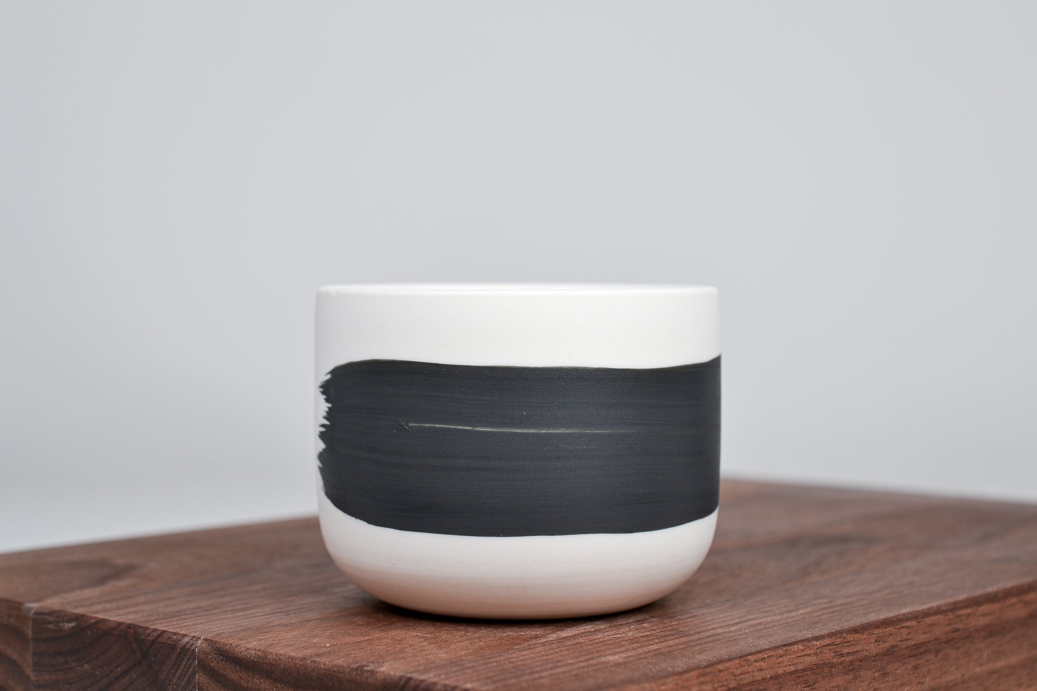 Black line - Simple cup for coffee - 200ml