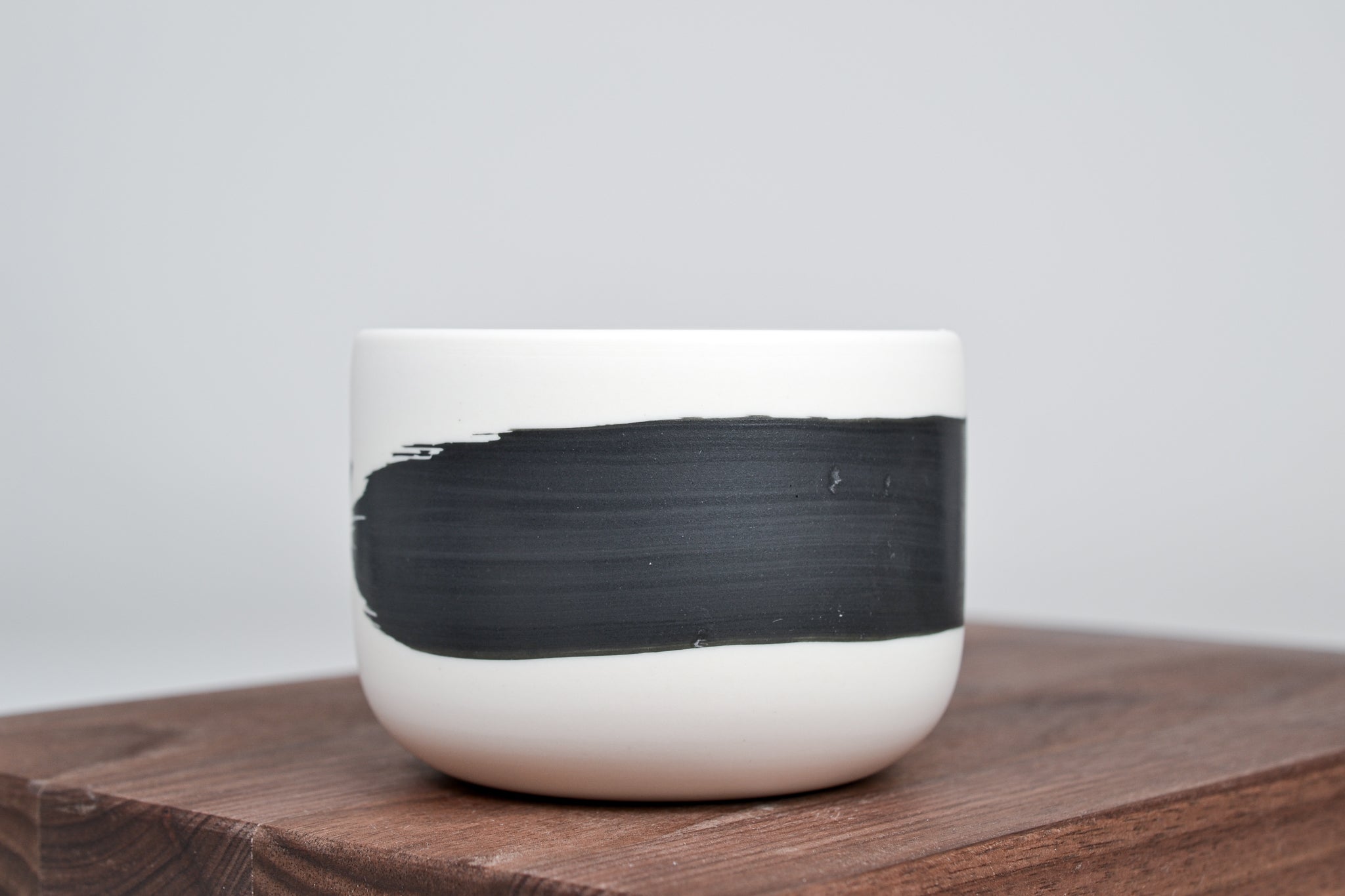 Black line - Simple cup for coffee - 300ml