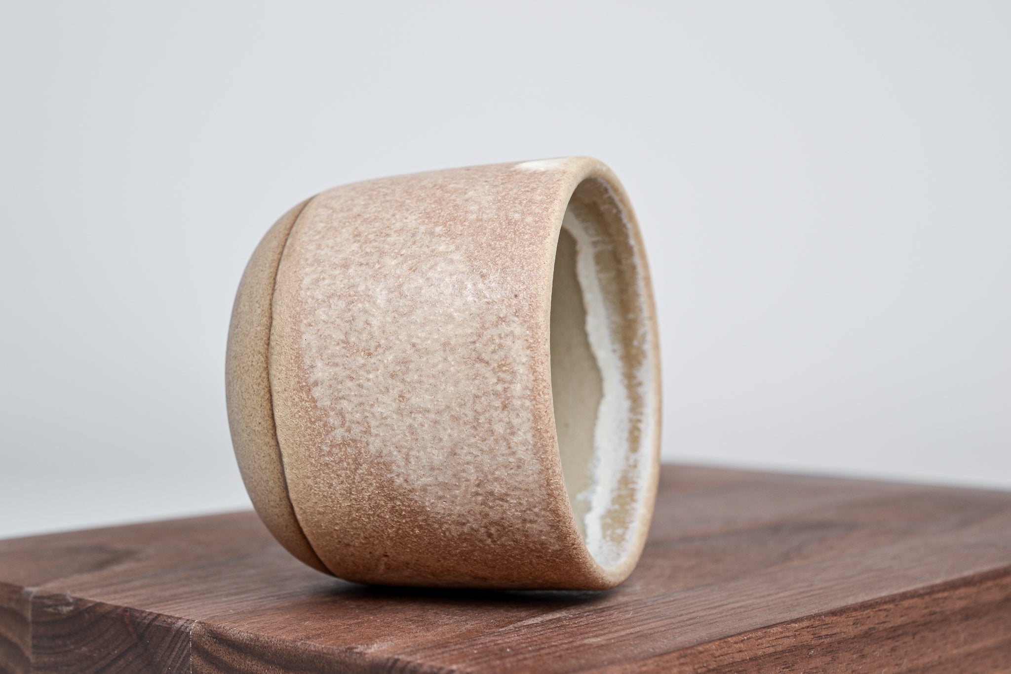 Simple cup with miracle glaze, Cinnamon - 250ml