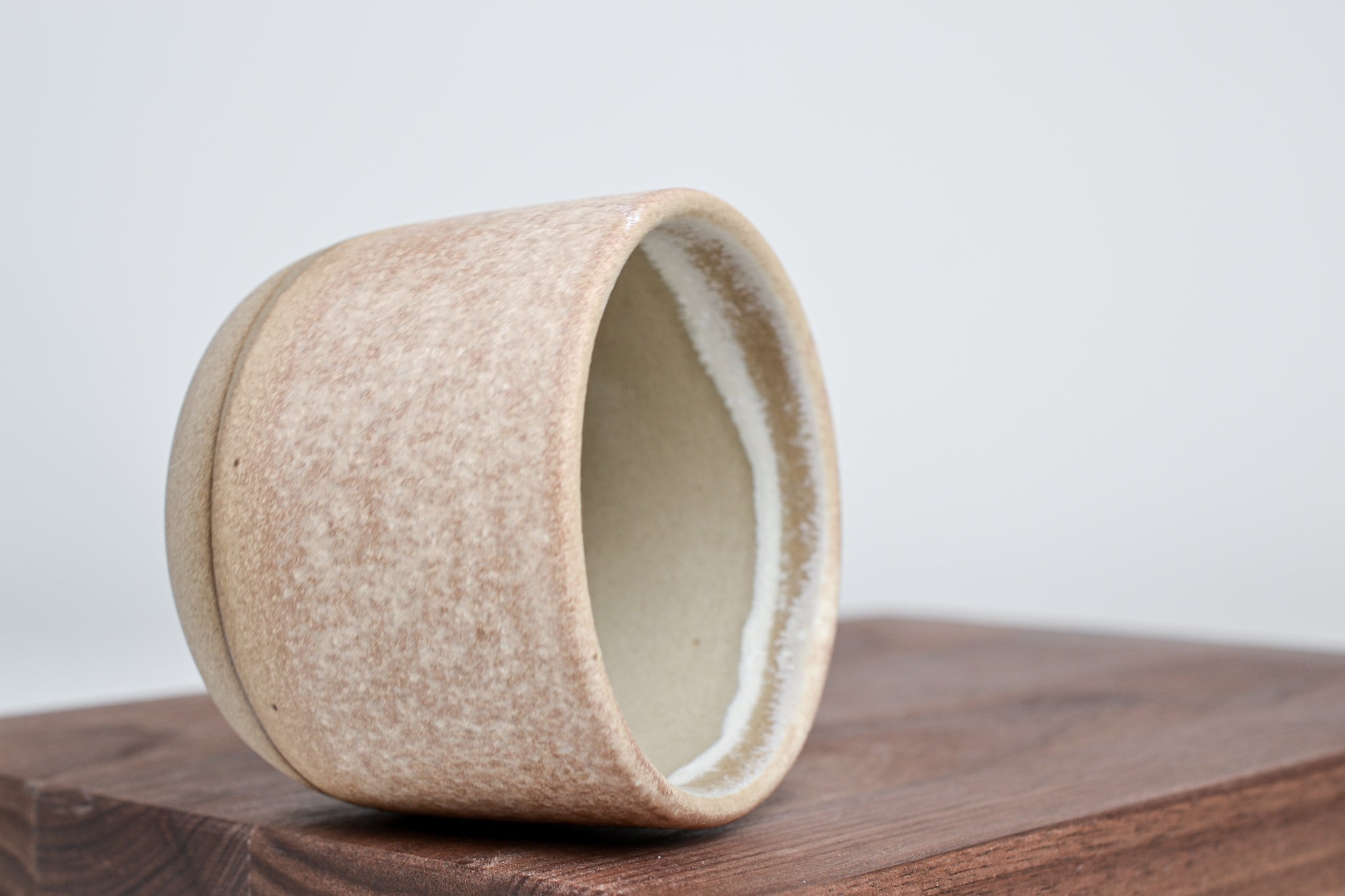 Simple cup with miracle glaze, Cinnamon - 250ml
