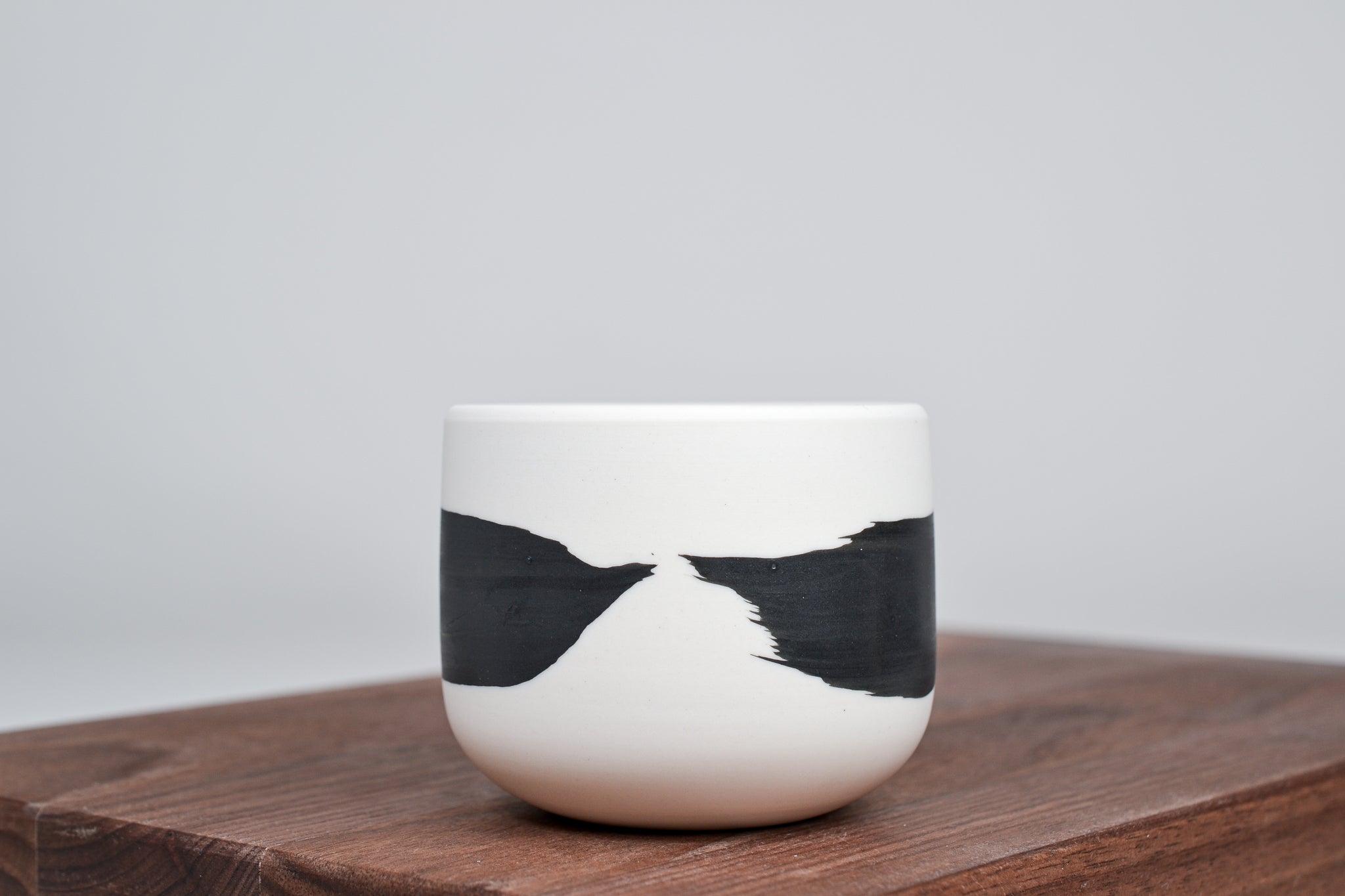 Black line - Simple cup for coffee - 150ml