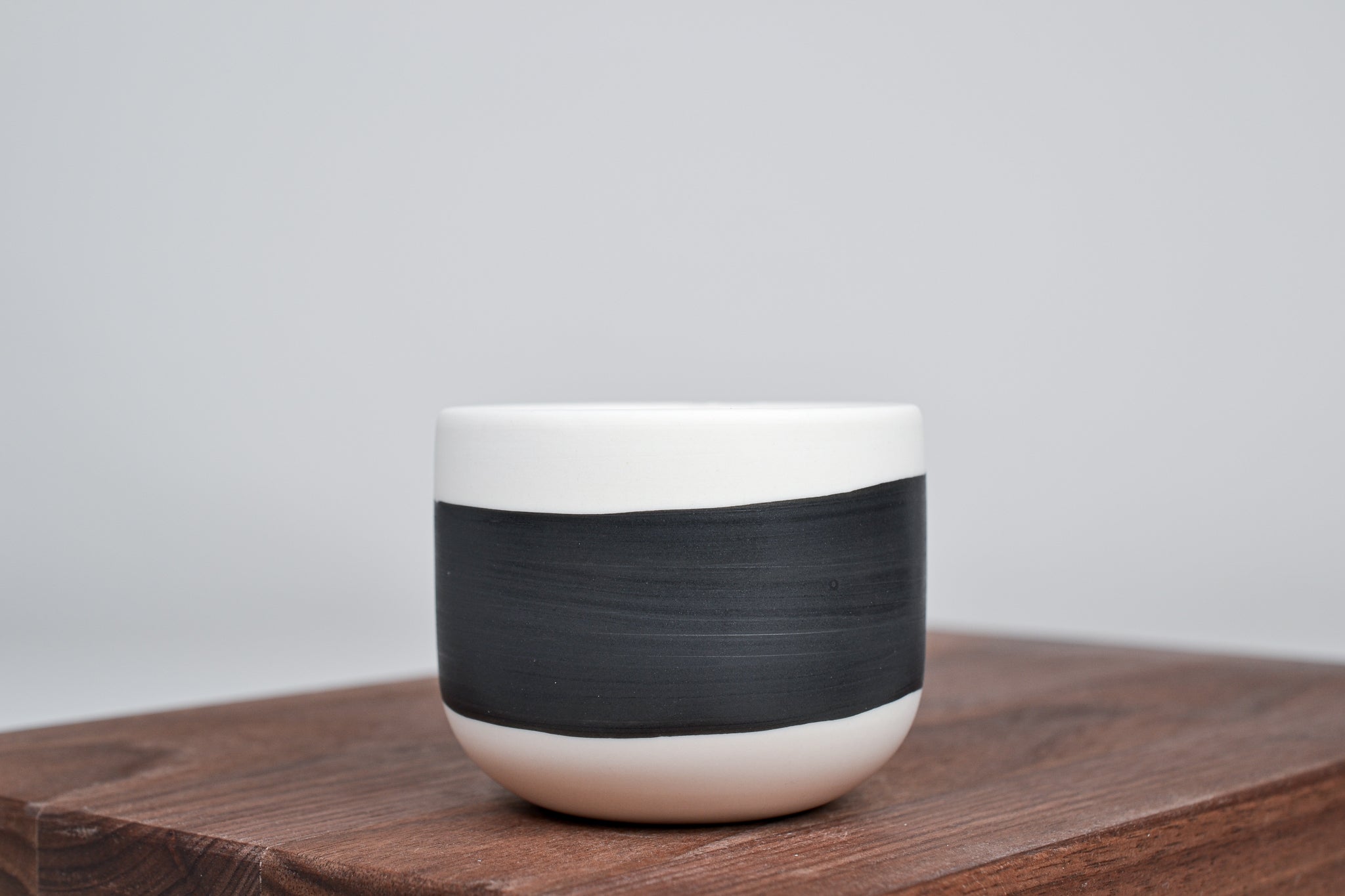 Black line - Simple cup for coffee - 150ml
