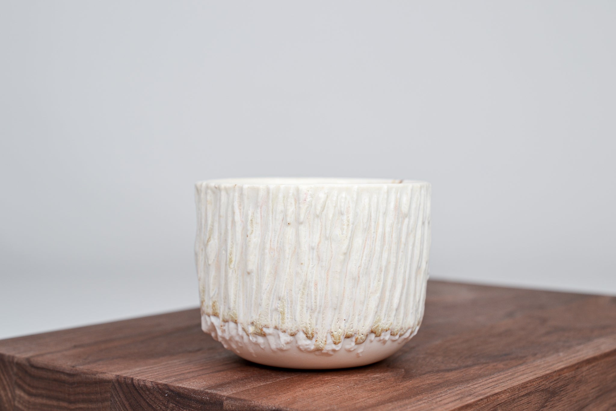 Structured coffee cup, miracle bark
