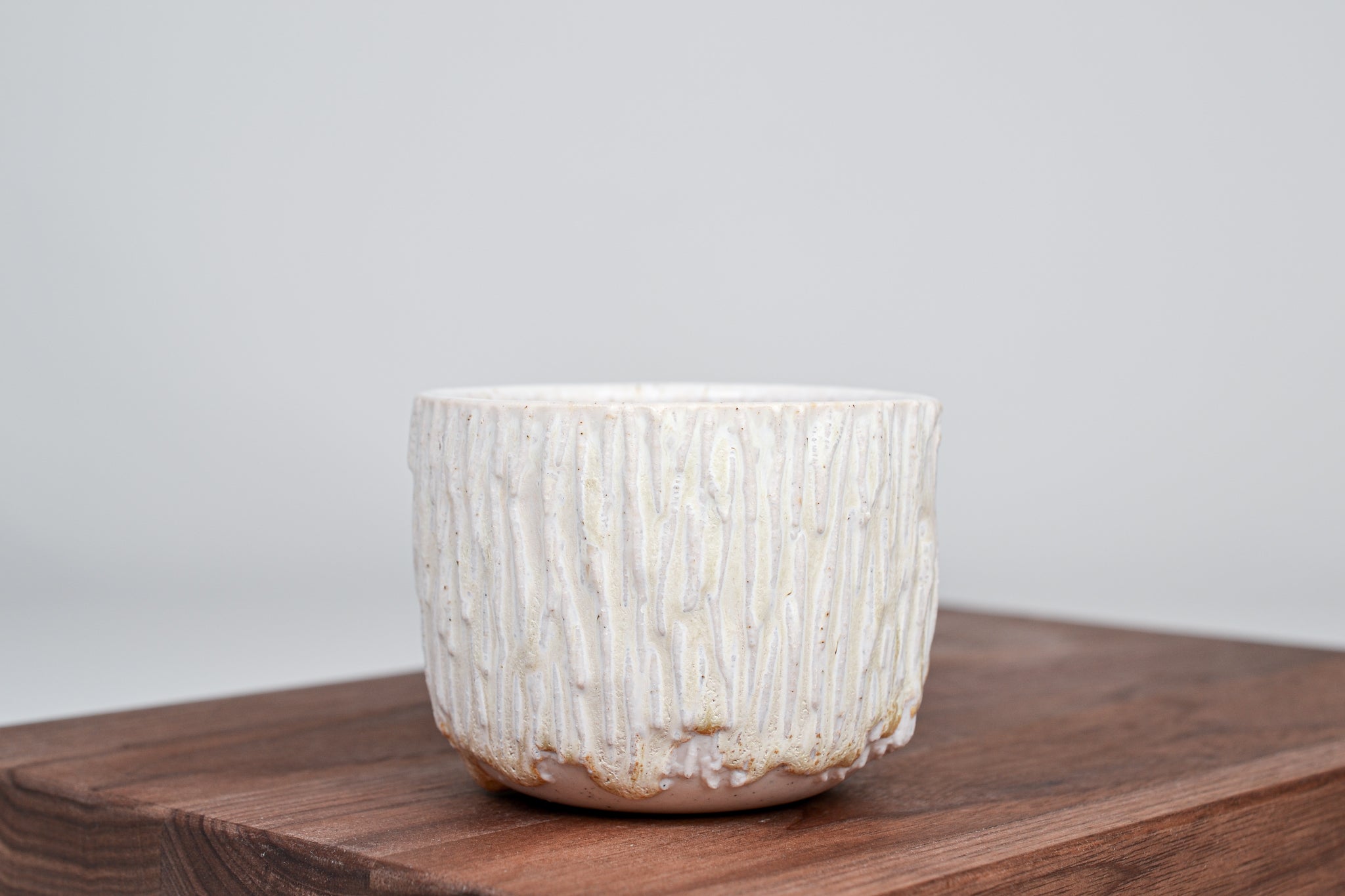Structured coffee cup, miracle bark