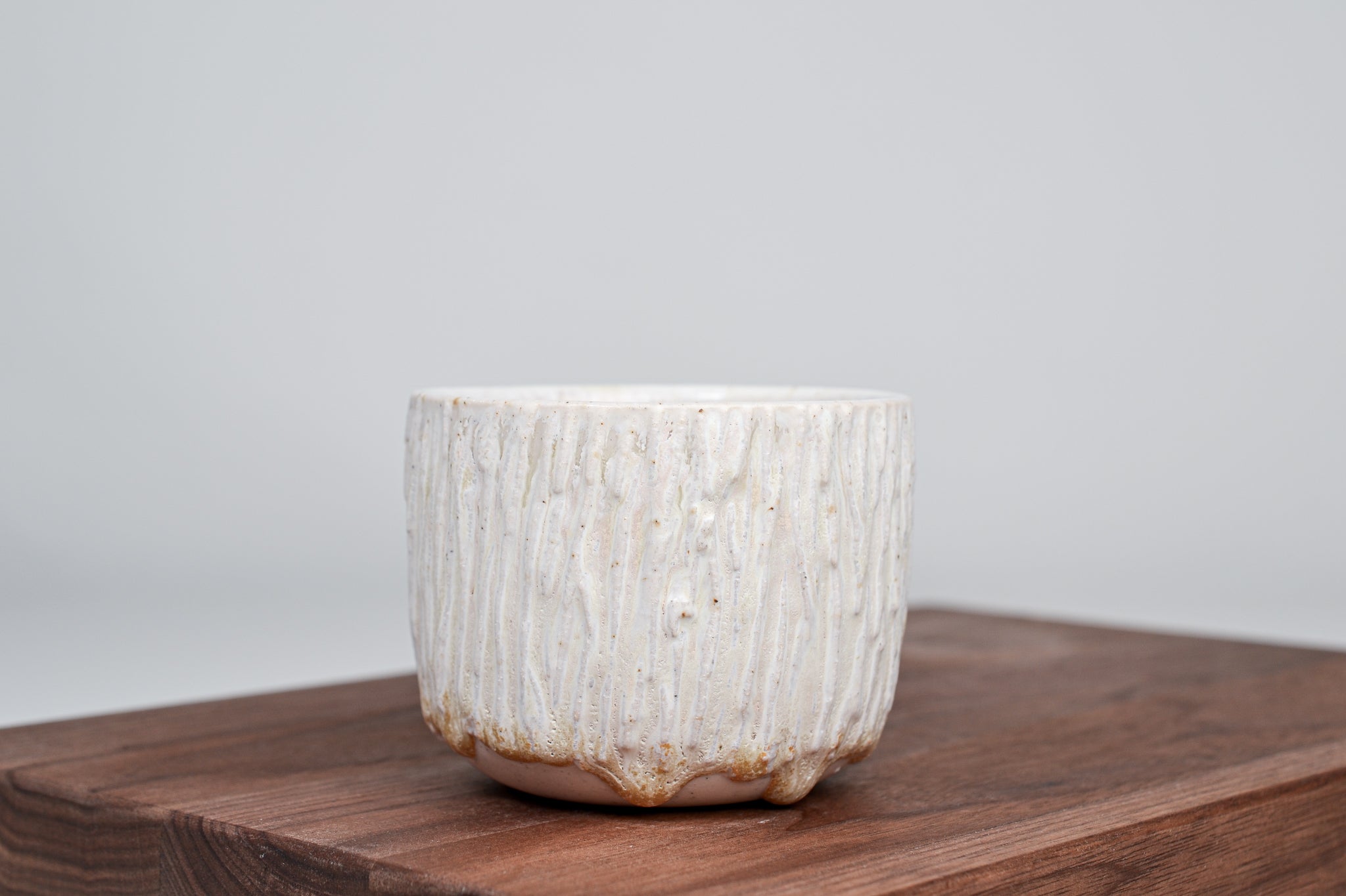 Structured coffee cup, miracle bark