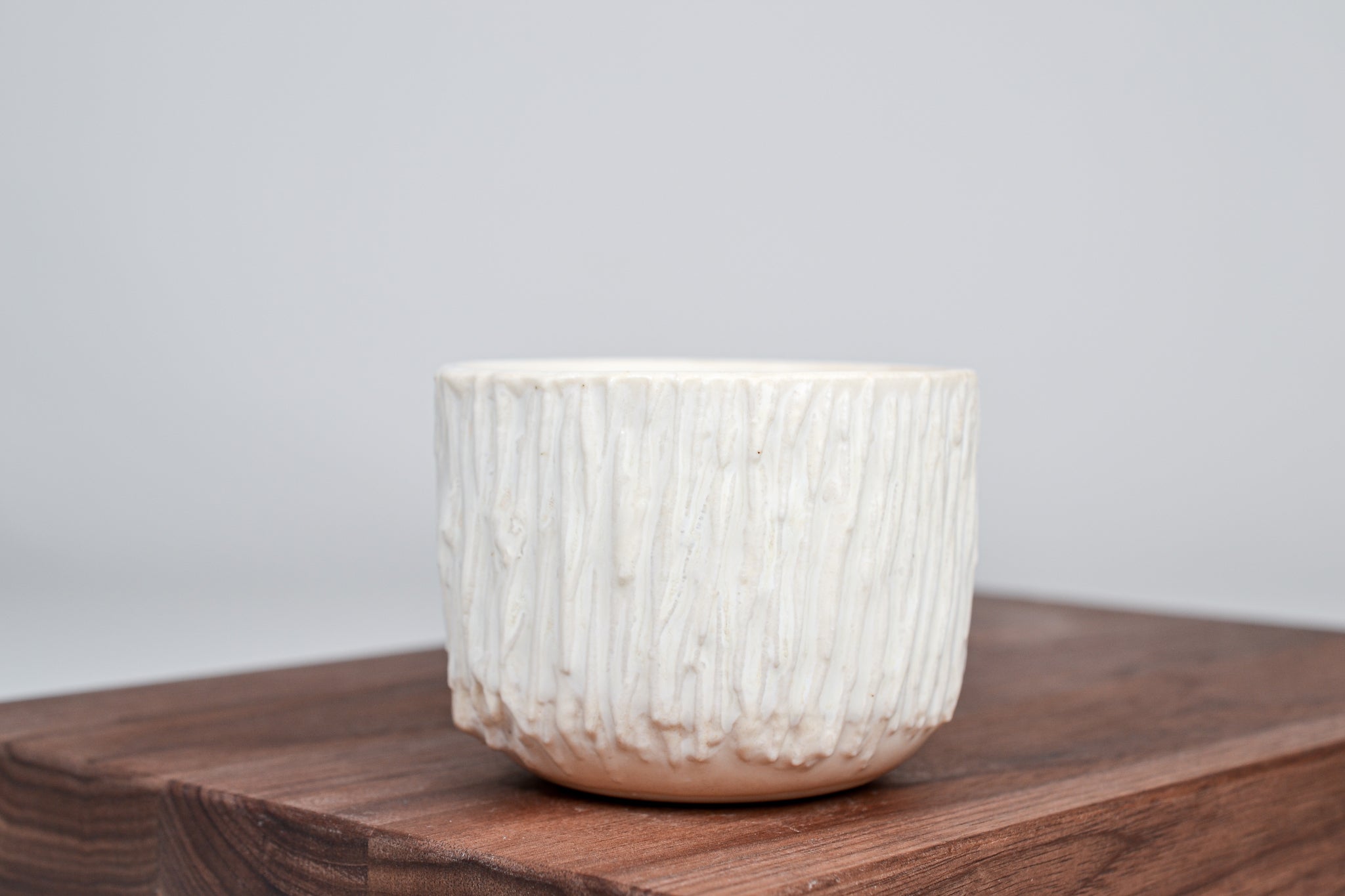 Structured coffee cup, miracle bark