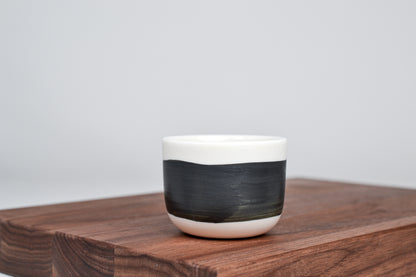 Černá linka - espresso šálek - 80 ml