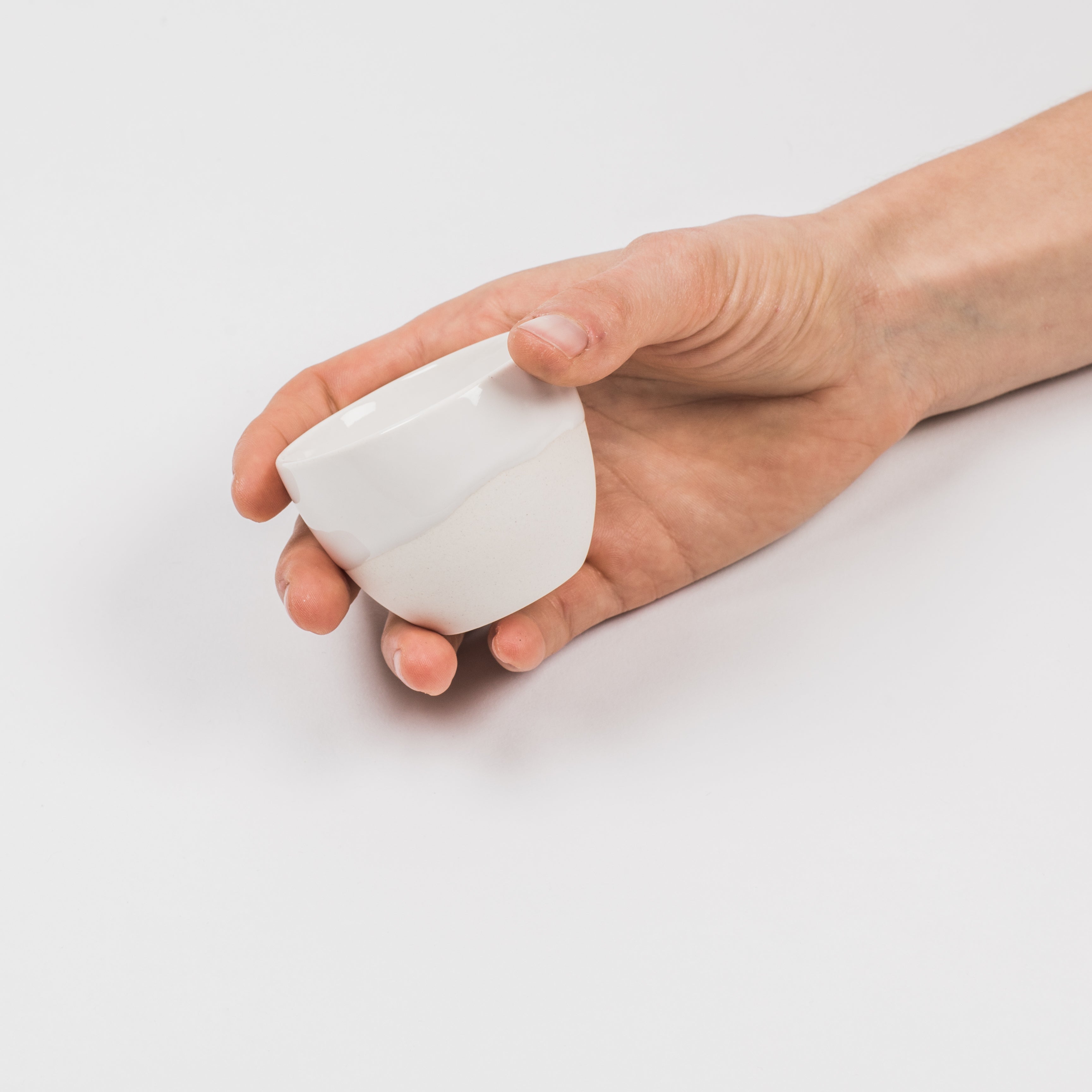 Simple white cup