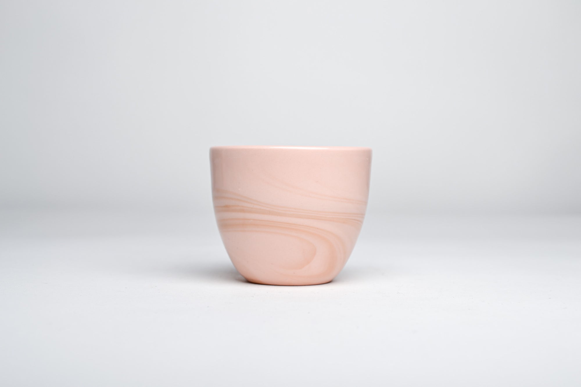 Smoke cup, misty pink&brown - 125ml