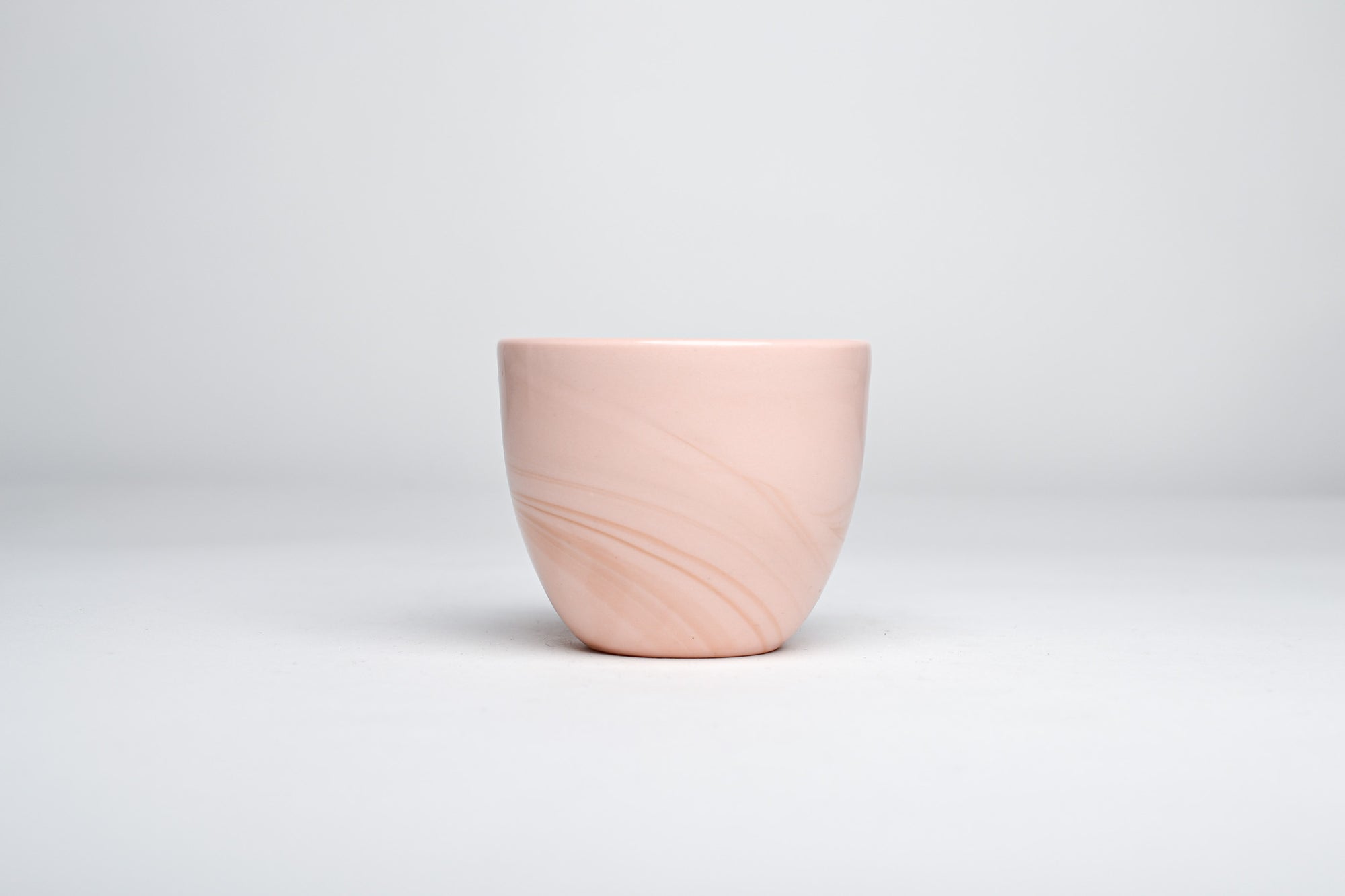 Smoke cup, misty pink&brown - 125ml