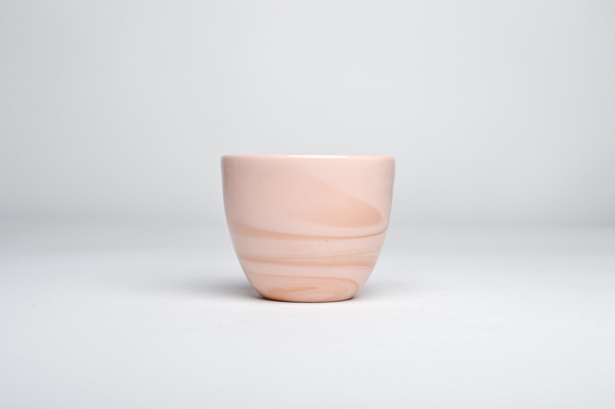 Smoke cup, misty pink&brown - 125ml