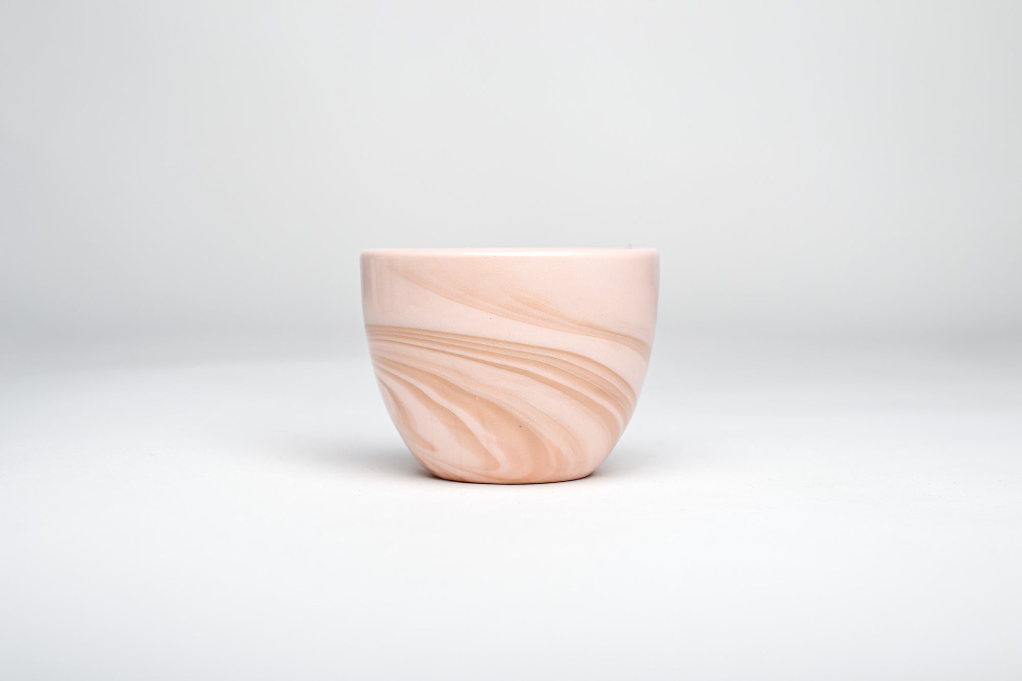 Smoke cup, pink and brown - 65ml