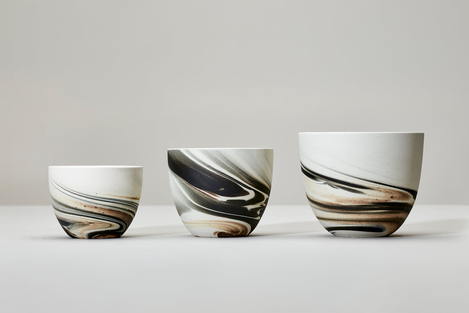 Smoke cup, brown&black
