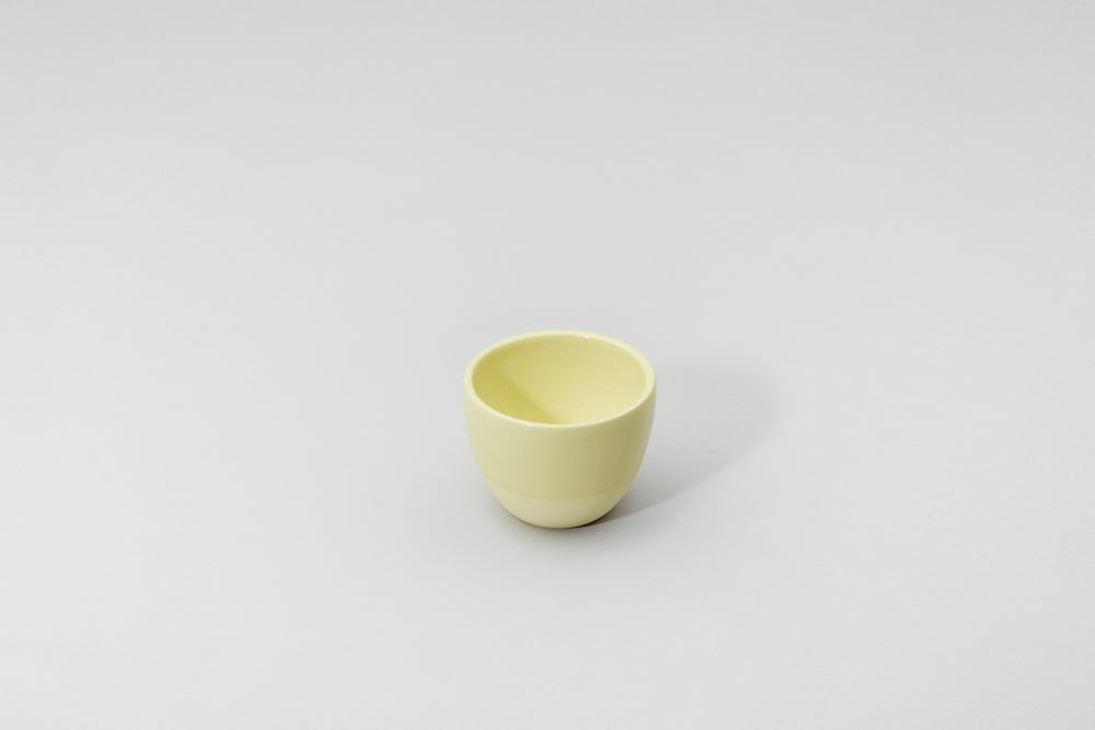 Simple yellow cup