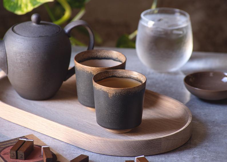 KUBO cup, rustic glaze