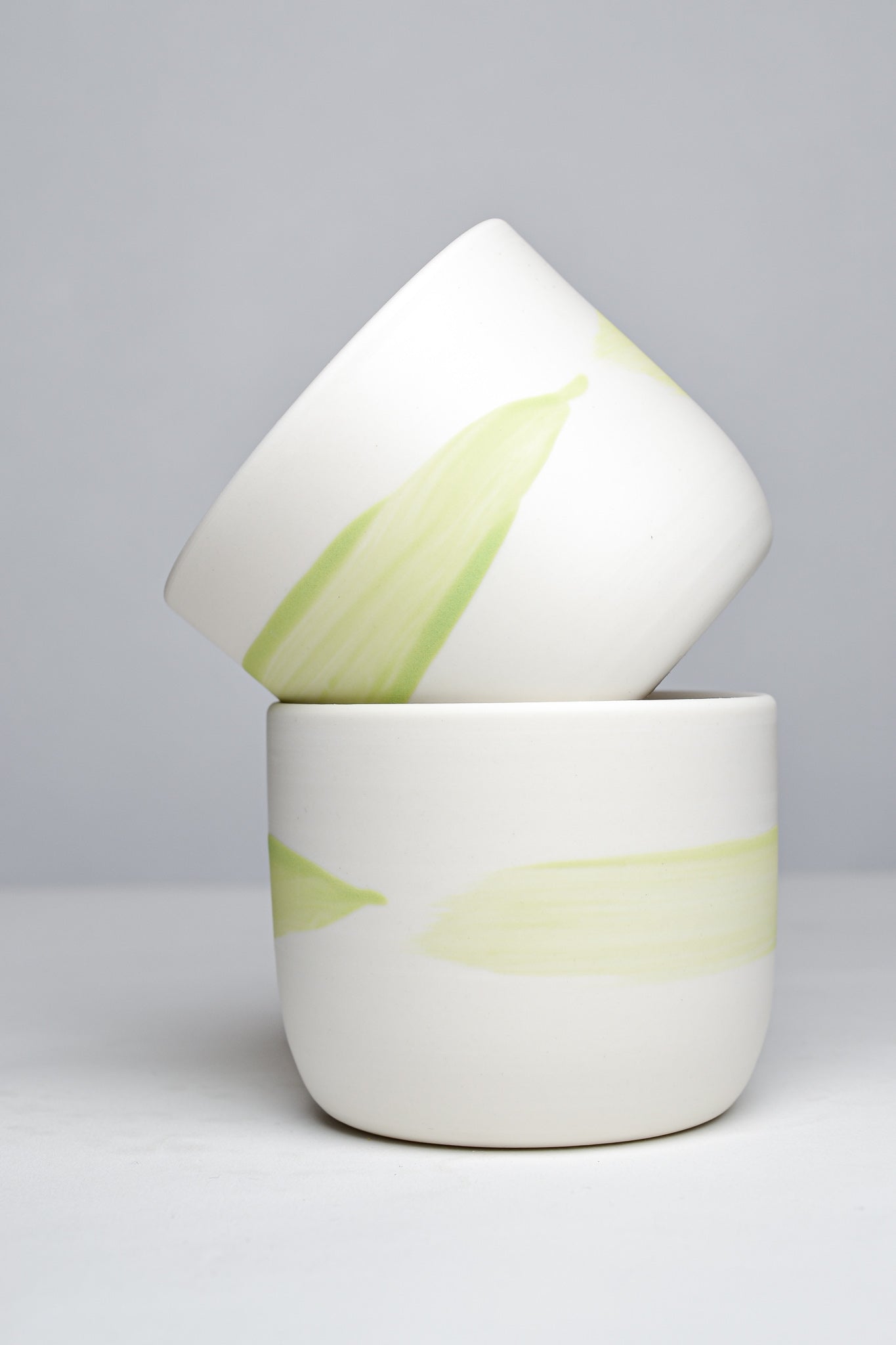 Simple cup, neon line, 300ml