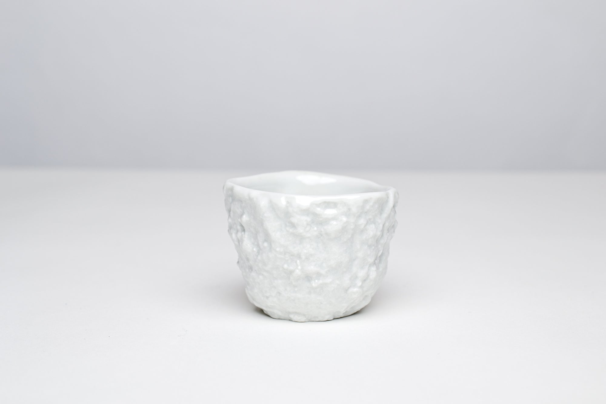 Stone age cup - white